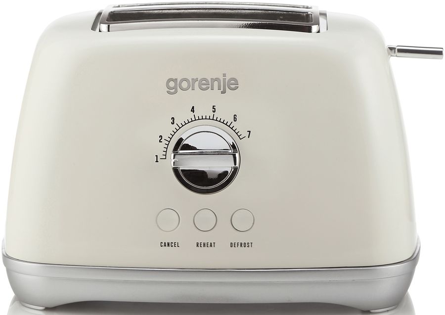 Тостер Gorenje T900RL 1000Вт бежевый/серебристый
