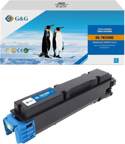 Картридж лазерный G&G GG-TK5380C TK-5380C голубой (10000стр.) для Kyocera ECOSYS PA4000cx/MA4000cifx