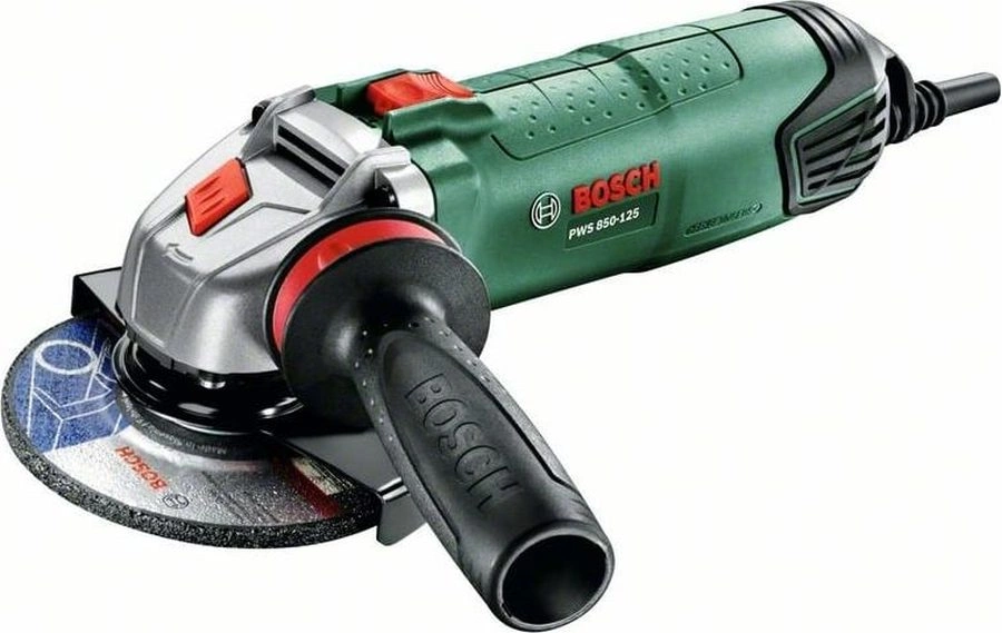 Углошлифовальная машина Bosch PWS 850-125 850Вт 12000об/мин рез.шпин.:M14 d=125мм (06033A270B)