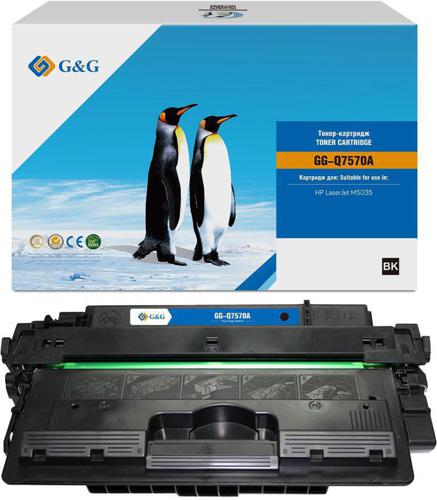 Картридж лазерный G&G GG-Q7570A Q7570A черный (15000стр.) для HP LJ M5035