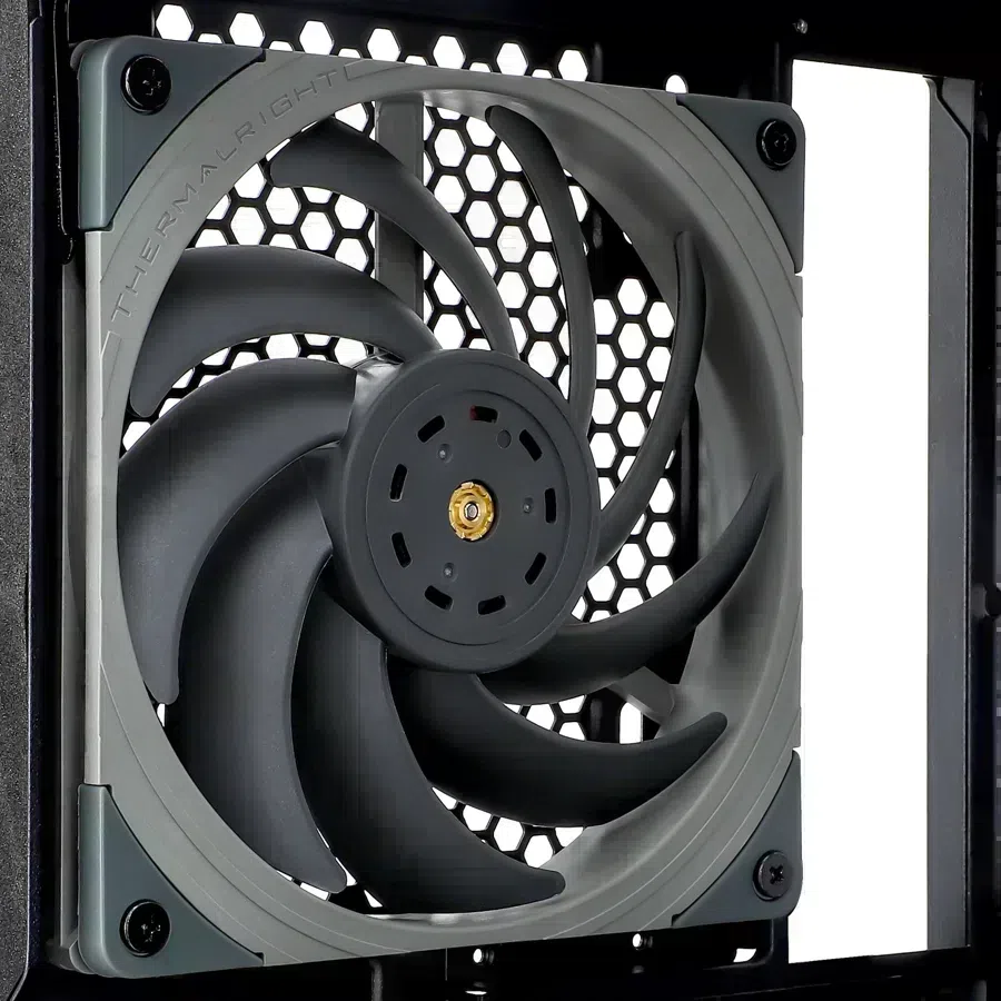 Вентилятор для корпуса Thermalright TL-B14 140х140x25 черный 4-pin 27.6дБ Ret