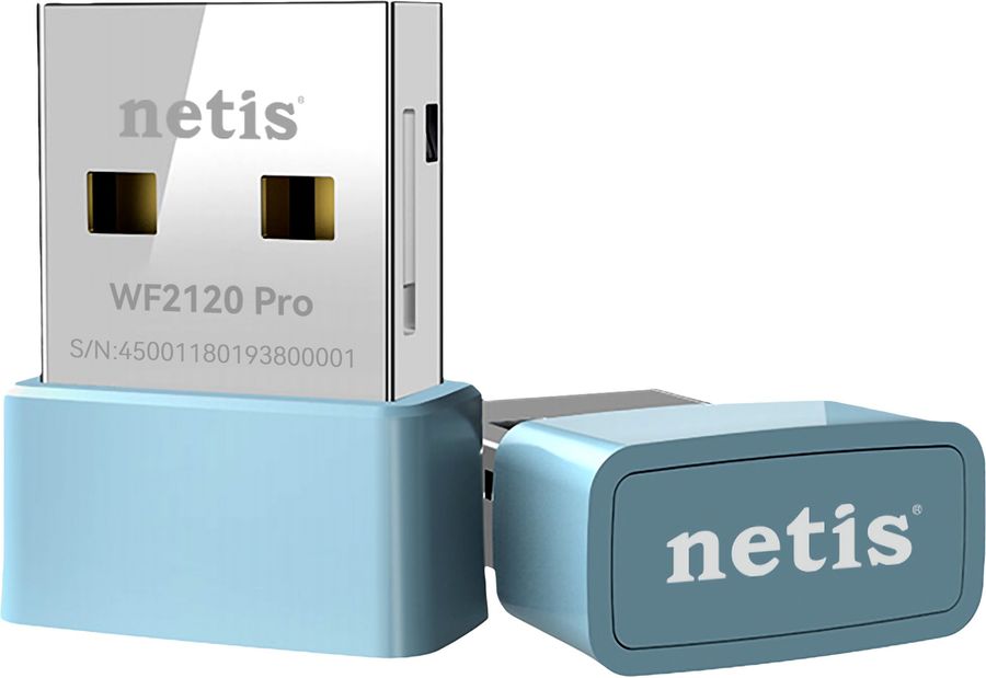 Сетевой адаптер Wi-Fi Netis WF2120 Pro N150 USB 2.0 (ант.внутр.) 1ант.