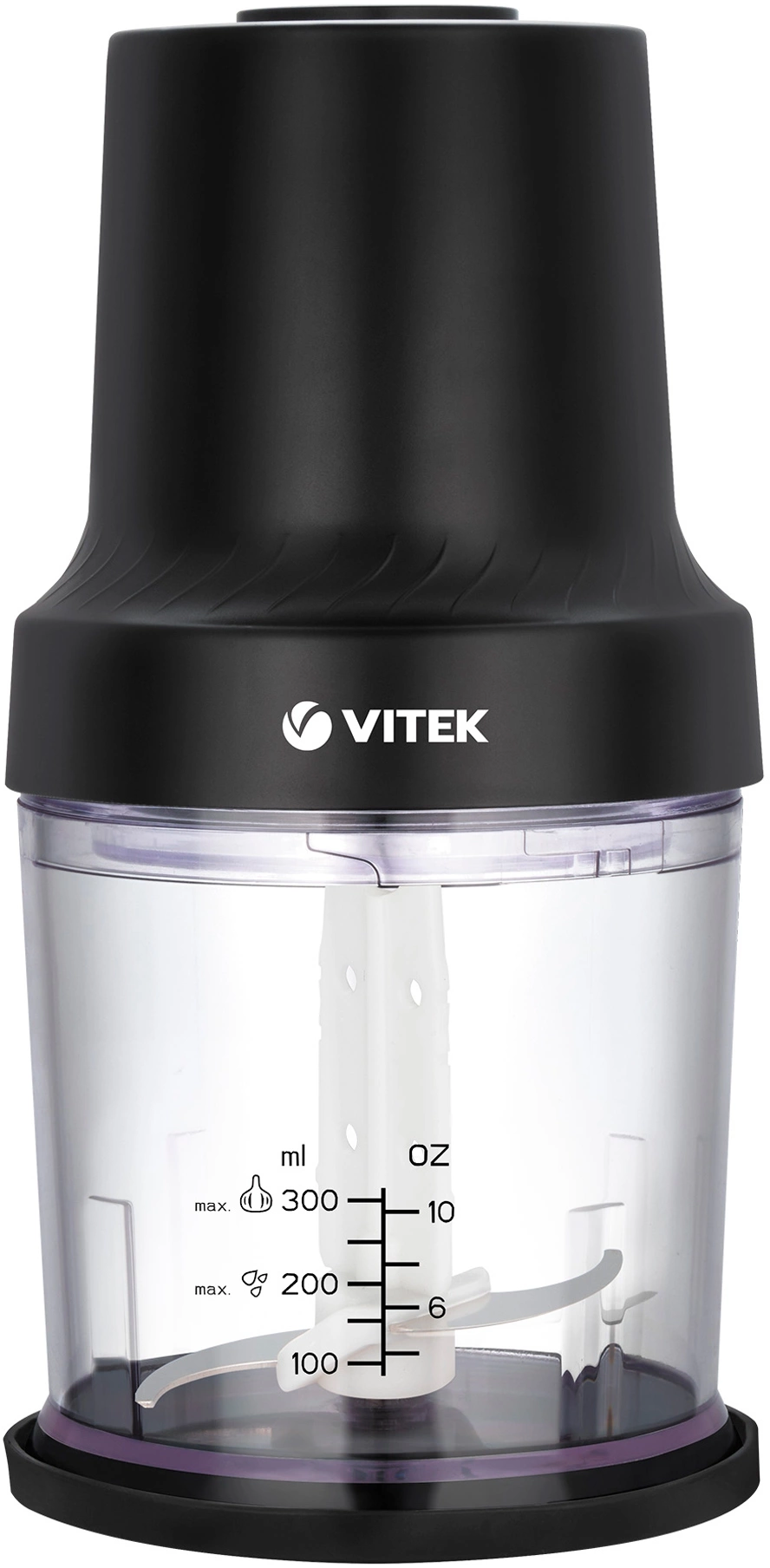 Измельчитель электрический Vitek VT-7131 0.3л. 800Вт черный