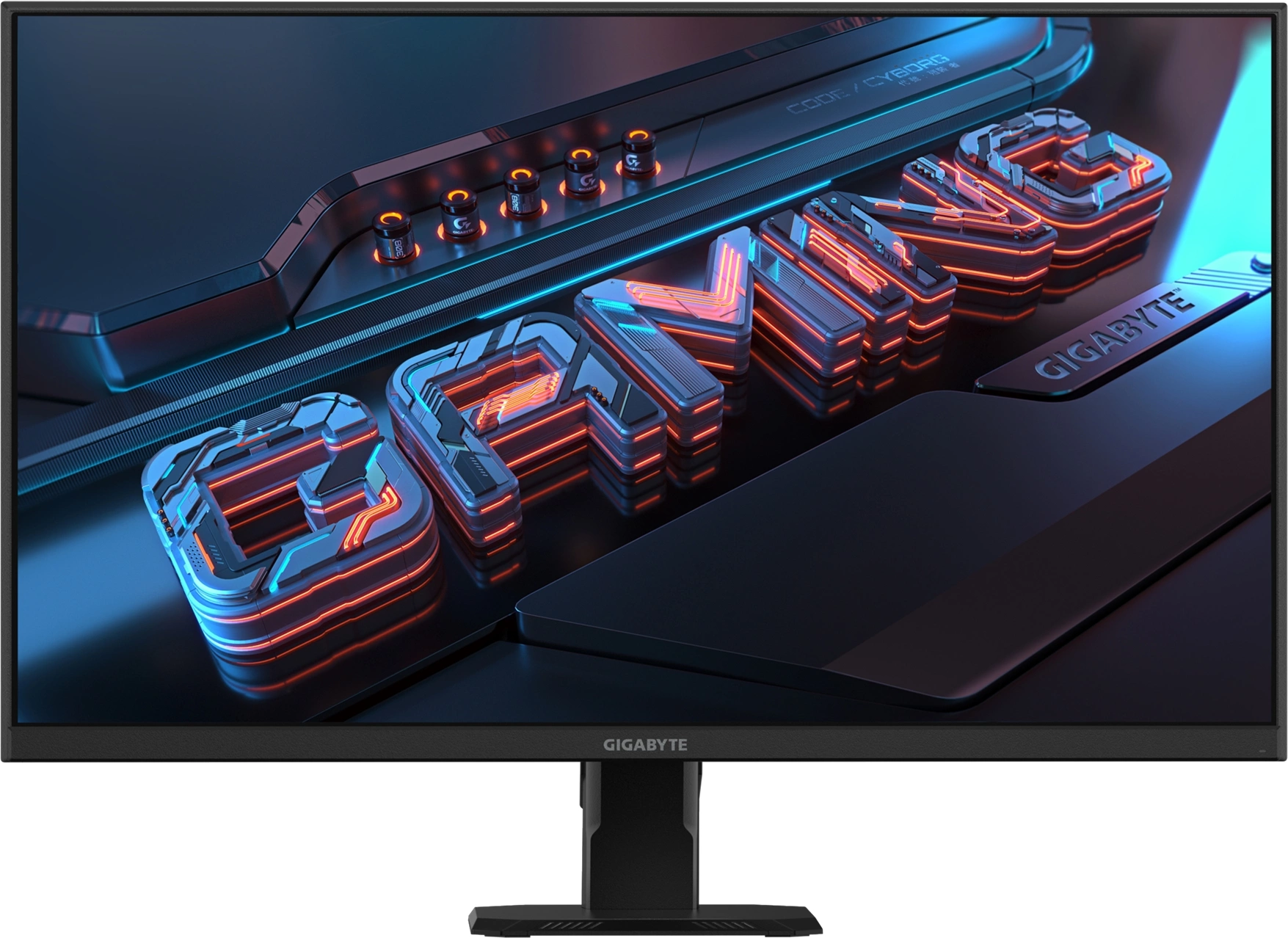 Монитор Gigabyte 27" GS27F черный IPS LED 1ms 16:9 HDMI полуматовая 1000:1 300cd 178гр/178гр 1920x1080 165Hz FreeSync Premium DP FHD 5.02кг