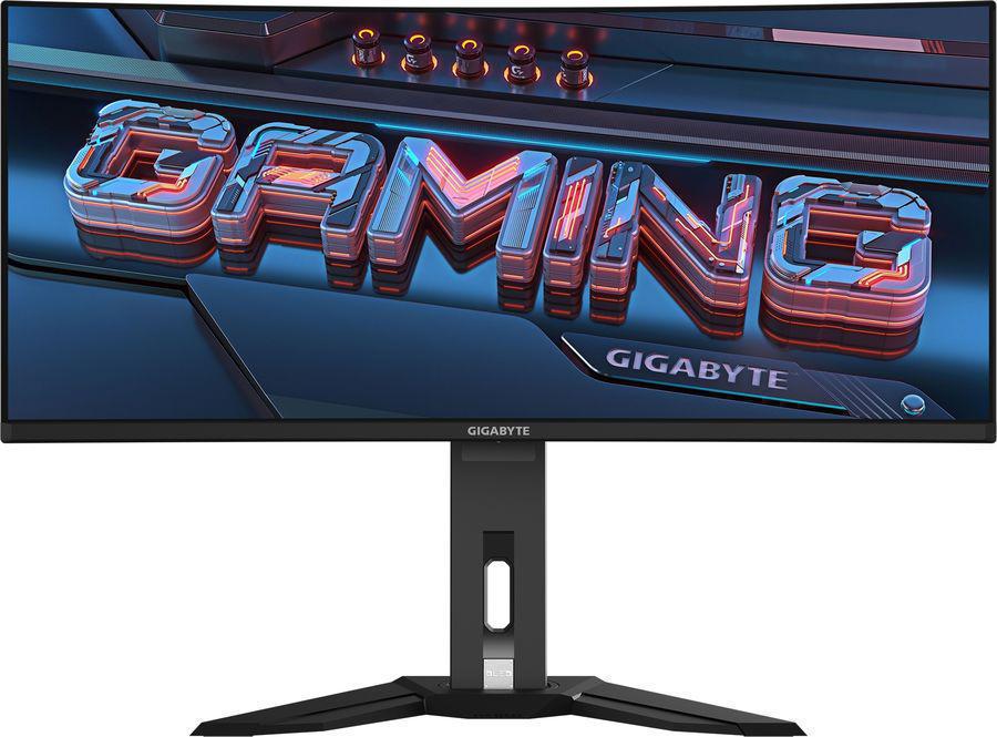 Монитор Gigabyte 34" MO34WQC2 черный OLED LED 21:9 HDMI матовая HAS 250cd 178гр/178гр 3440x1440 240Hz DP UW USB 9.3кг