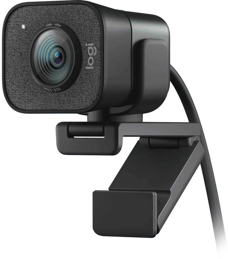 Камера Web Logitech StreamCam черный (1920x1080) USB Type-C с микрофоном (960-001282)
