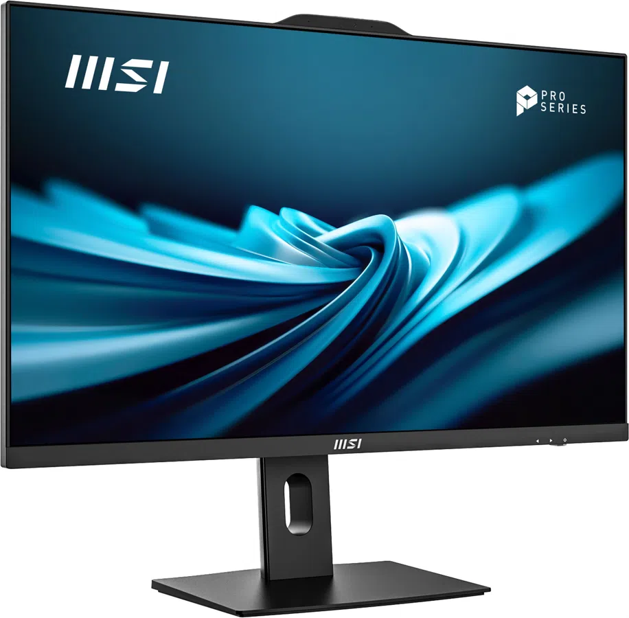 Моноблок MSI Pro AP272P 14M-636XRU 27" Full HD i3 14100 (3.5) 16Gb SSD512Gb UHDG 730 без ОС GbitEth WiFi BT 120W клавиатура мышь Cam черный 1920x1080