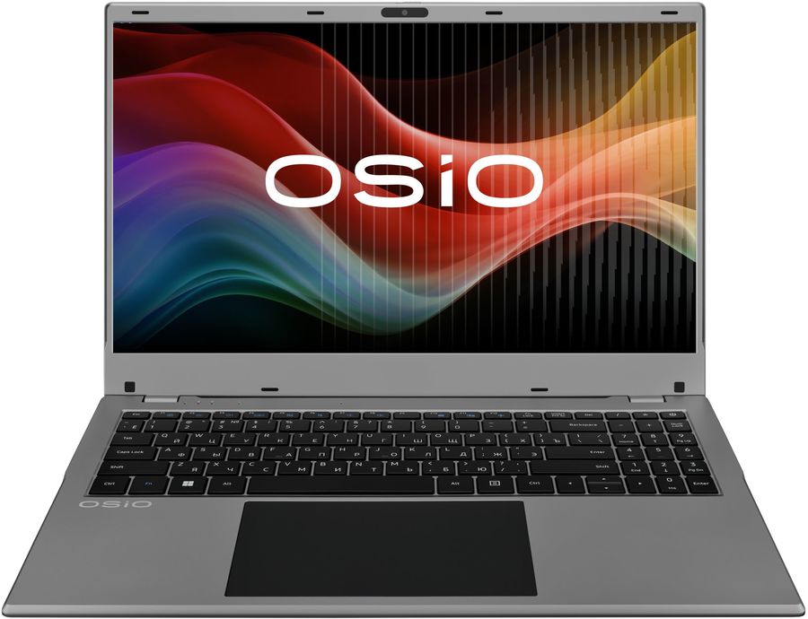 Ноутбук Osio BaseLine B150i-010s N-series N200 8Gb SSD512Gb Intel UHD Graphics 15.6" IPS FHD (1920x1080) Windows 11 Home silver WiFi BT Cam 5000mAh