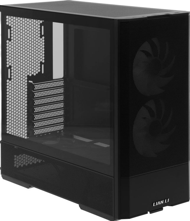 Корпус Lian-Li Lancool 207RX черный без БП ATX 4x120mm 2x140mm 2xUSB3.0 audio bott PSU