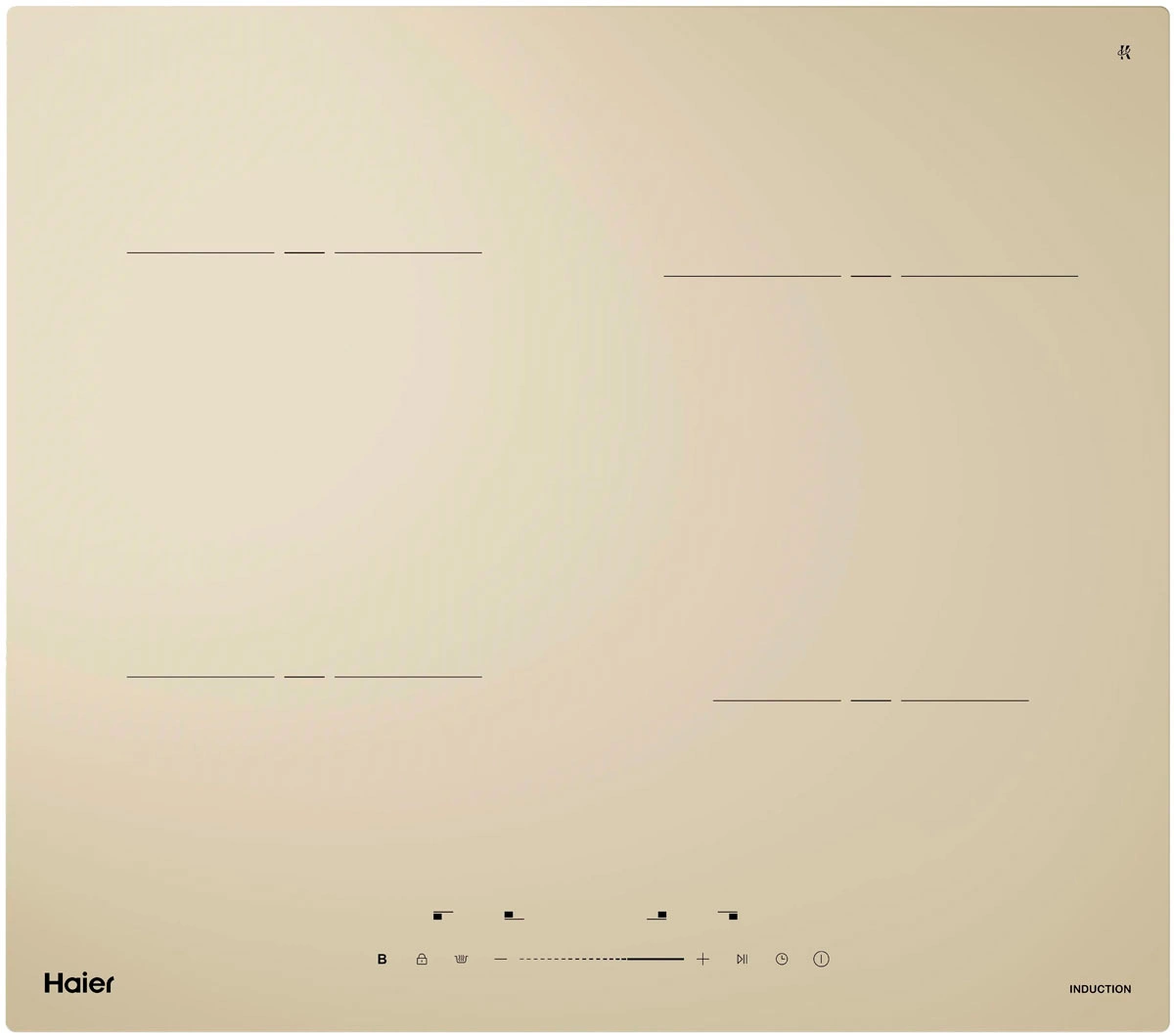 Индукционная варочная поверхность Haier HHY-Y64TVTC бежевый