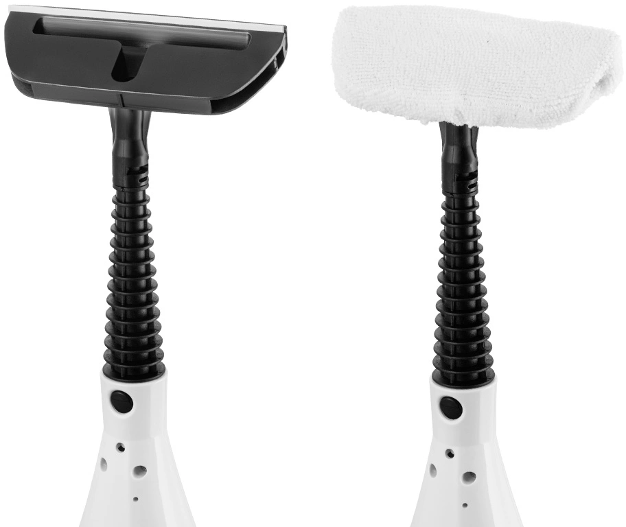 Швабра паровая Kitfort КТ-1097 1250Вт белый/желтый