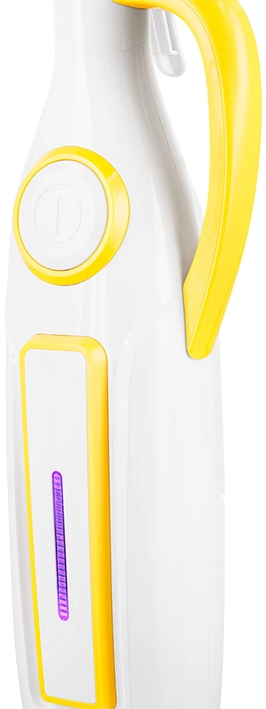 Швабра паровая Kitfort КТ-1097 1250Вт белый/желтый
