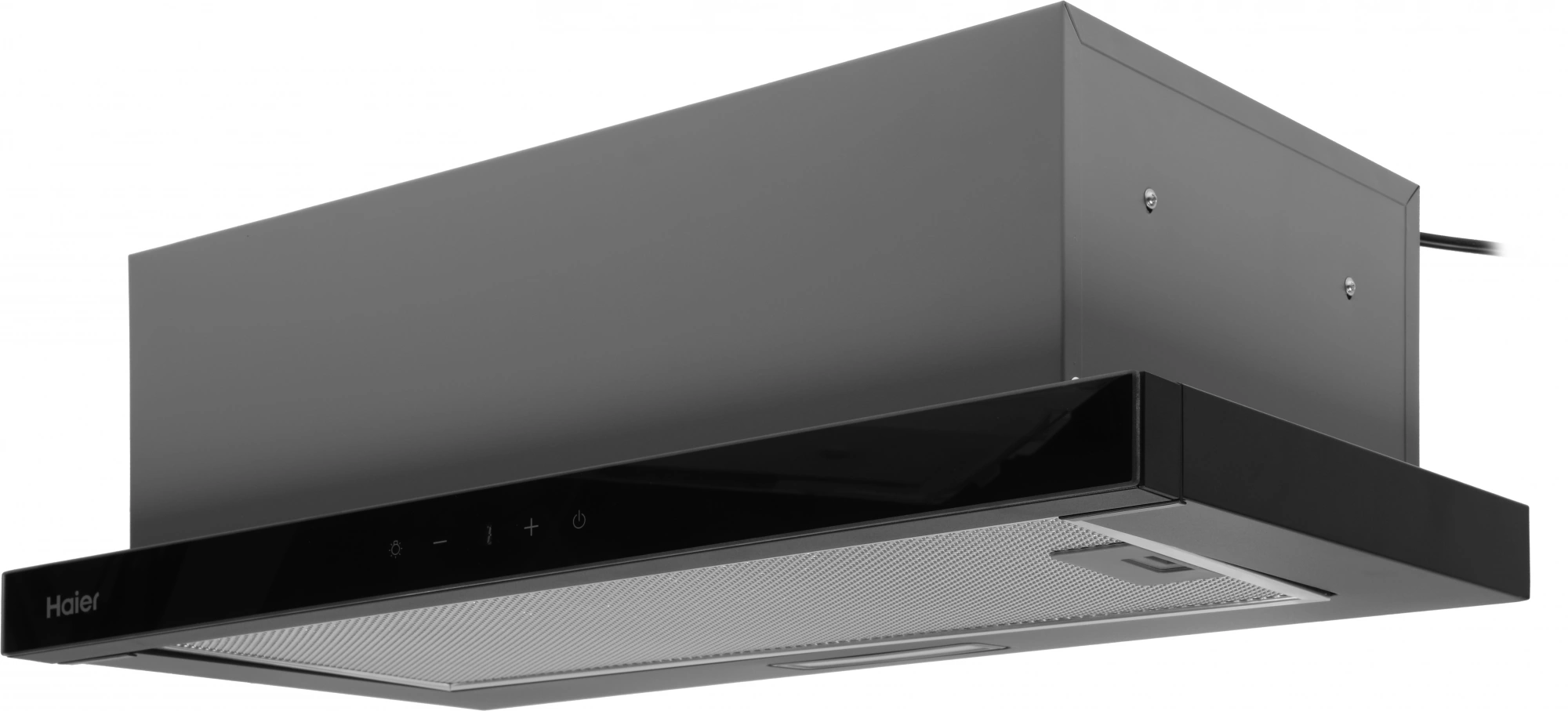 Вытяжка встраиваемая Haier HVX-T642GB черный управление: сенсорное (1 мотор)
