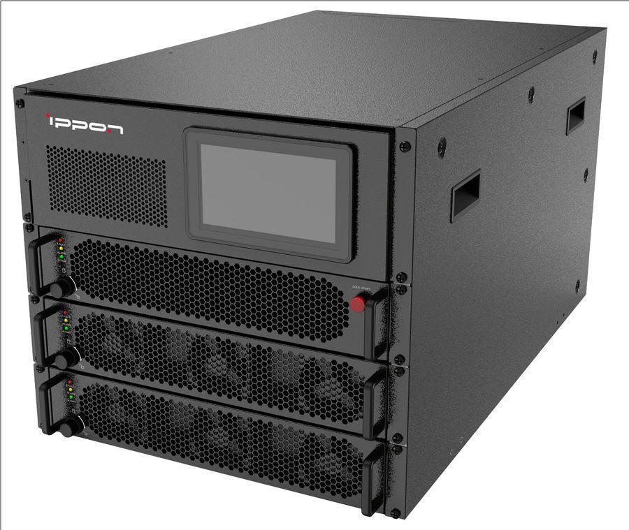 Источник бесперебойного питания Ippon Intatum RTM 40K 40000Вт 40000ВА черный