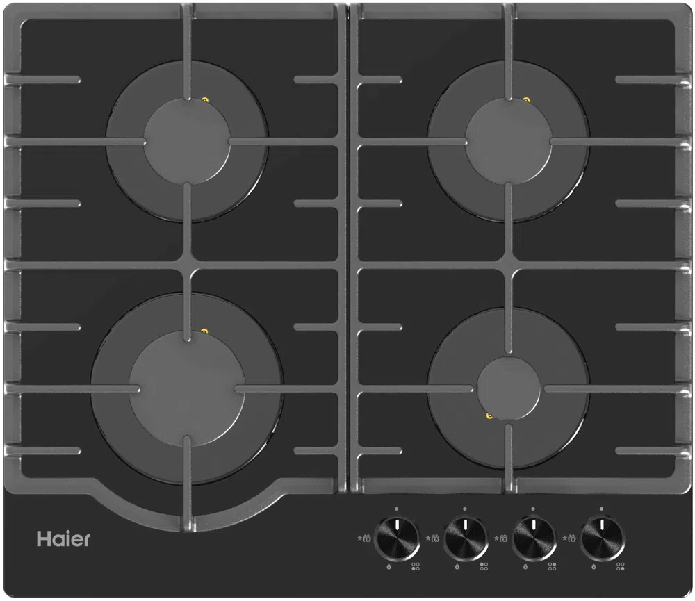 Газовая варочная поверхность Haier HHX-G64RNLB черный