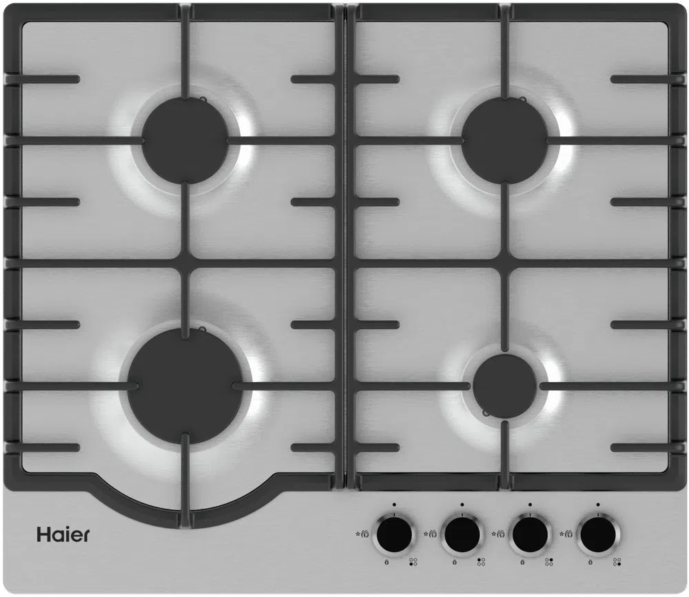 Газовая варочная поверхность Haier HHX-M64RNX нержавеющая сталь