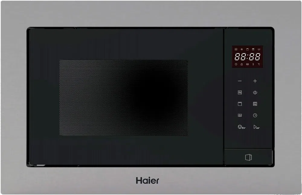 Микроволновая печь Haier HMX-BTG207X 20л. 700Вт нержавеющая сталь/черный (встраиваемая)