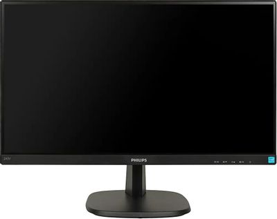 Монитор Philips 23.8" 243V7QDSB (00/01) черный IPS LED 16:9 DVI HDMI матовая 250cd 178гр/178гр 1920x1080 75Hz VGA FHD 3.5кг