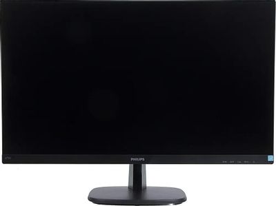 Монитор Philips 27" 273V7QDSB (00/01) черный IPS LED 16:9 DVI HDMI матовая 250cd 1920x1080 75Hz VGA FHD 4.5кг