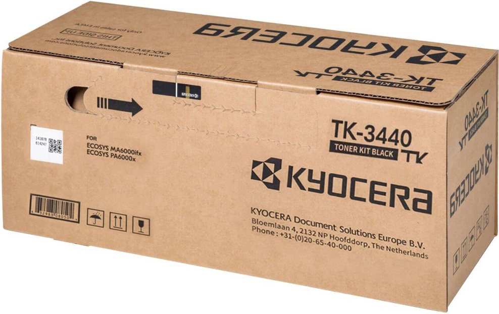 Картридж лазерный Kyocera TK-3430 1T0C0W0NL0 черный (25000стр.) для Kyocera ECOSYS PA5500x/ ECOSYS MA5500ifx