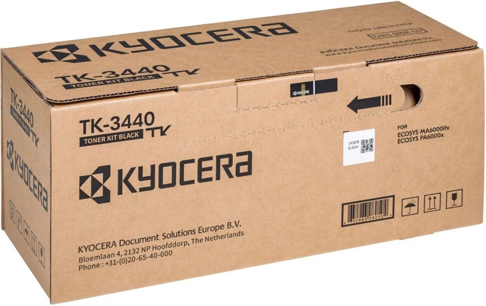 Картридж лазерный Kyocera TK-3440 1T0C0T0NL0 черный (40000стр.) для Kyocera ECOSYS MA6000ifx MA6000