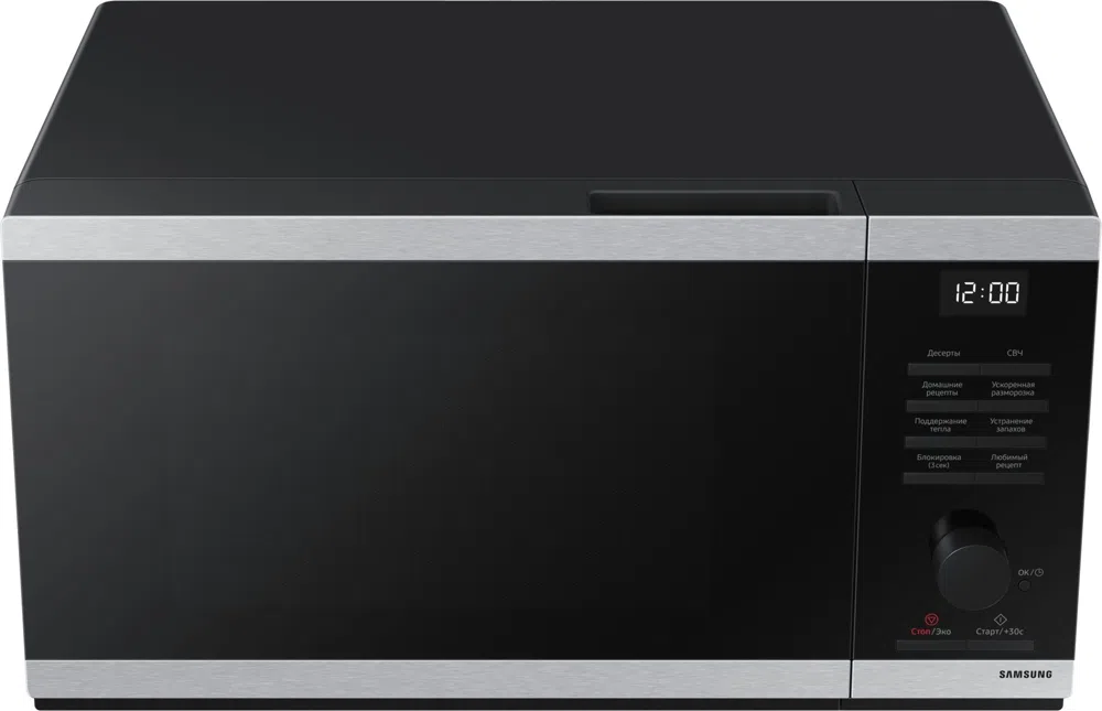 Микроволновая Печь Samsung MS23DG4504ATBW 23л. 800Вт нержавеющая сталь/черный