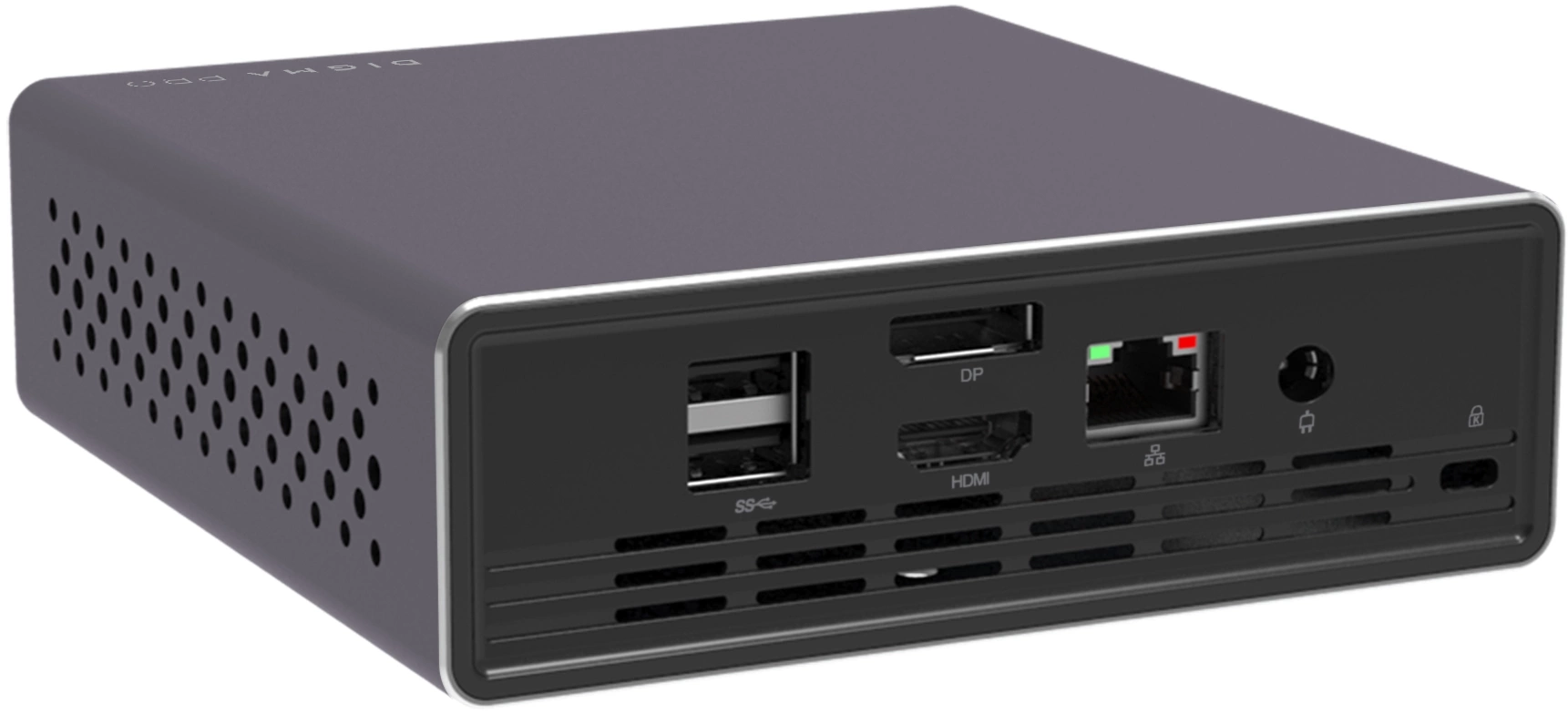 Неттоп Digma Pro Minimax U1 i3 1215U (1.2) 16Gb SSD512Gb UHDG Windows 11 Pro GbitEth WiFi BT 60W темно-серый/черный (DPP3-ADXW03)