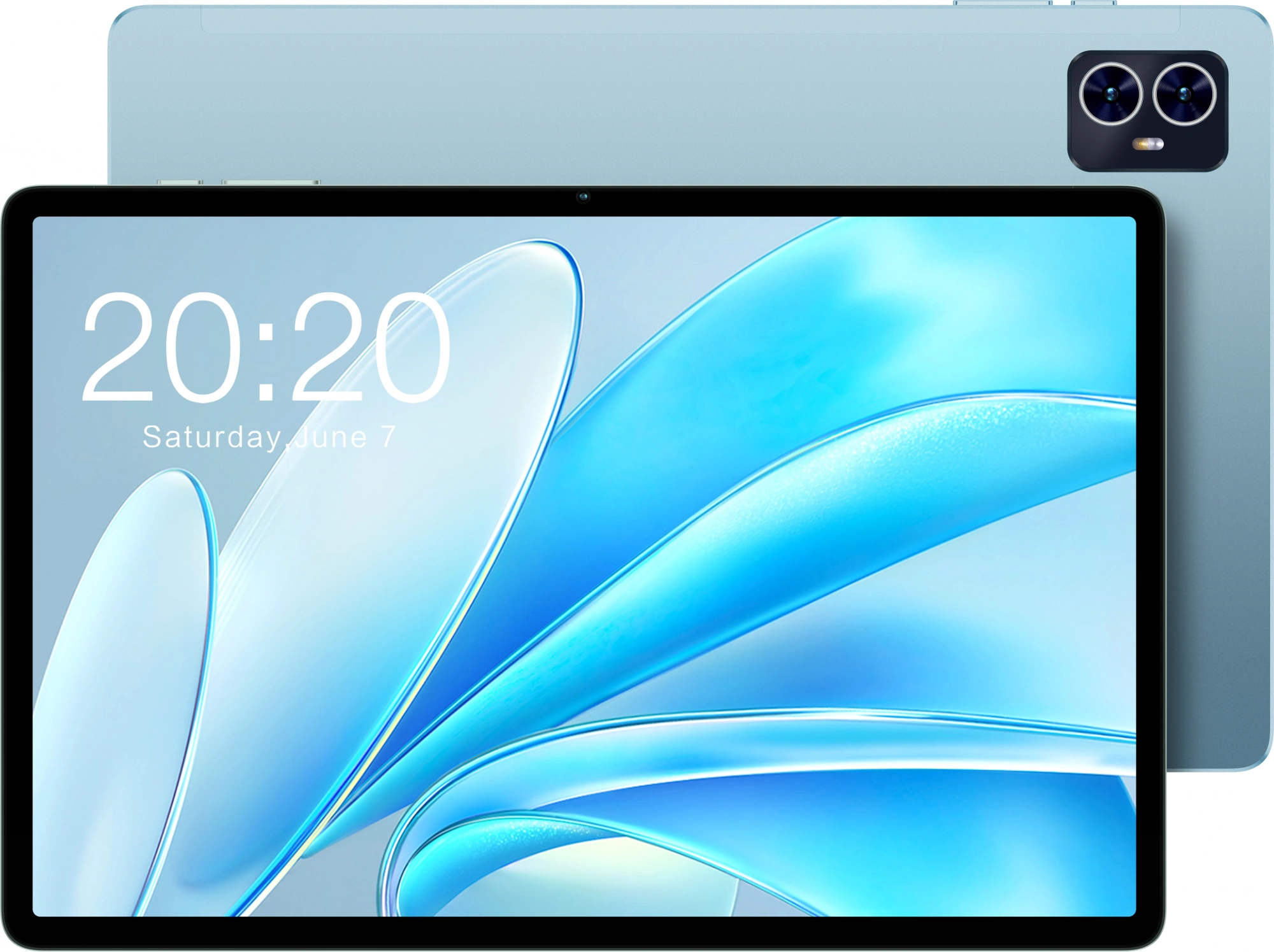 Планшет Teclast M50S T606 (1.6) 8C RAM4Gb ROM128Gb 10.1" IPS 1280x800 Android 14 голубой 13Mpix 5Mpix BT WiFi microSD 256Gb 6000mAh 10hr