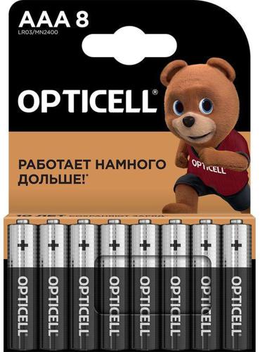 Батарея Opticell Basic LR03 AAA (8шт) блистер