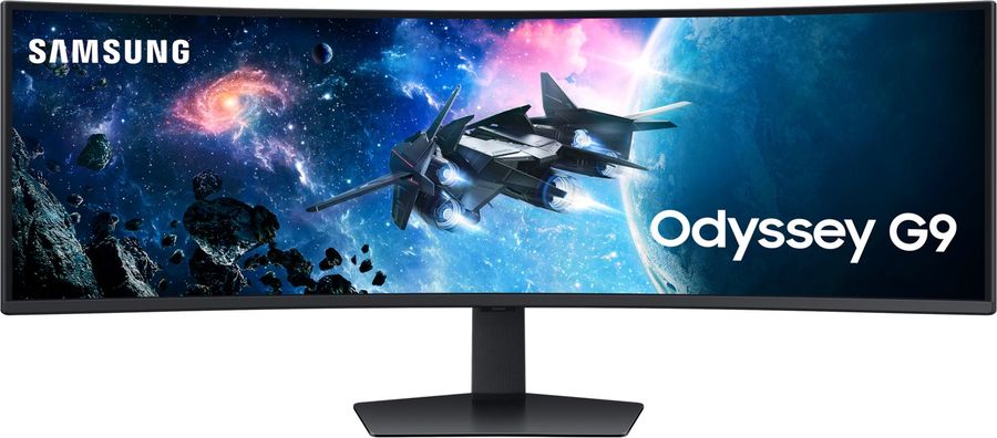 Монитор Samsung 49" Odyssey G9 S49CG954EIXCI черный VA LED 32:9 HDMI матовая HAS Piv 450cd 178гр/178гр 5120x1440 240Hz FreeSync Premium Pro DP DQ 15.6кг