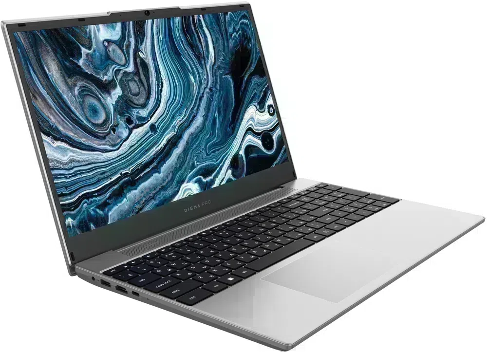 Ноутбук Digma Pro Breve Ryzen 7 7730U 16Gb SSD512Gb AMD Radeon Graphics 15.6" IPS FHD (1920x1080) Windows 11 Pro silver WiFi BT Cam 4500mAh (DN15R7-ADXW05)