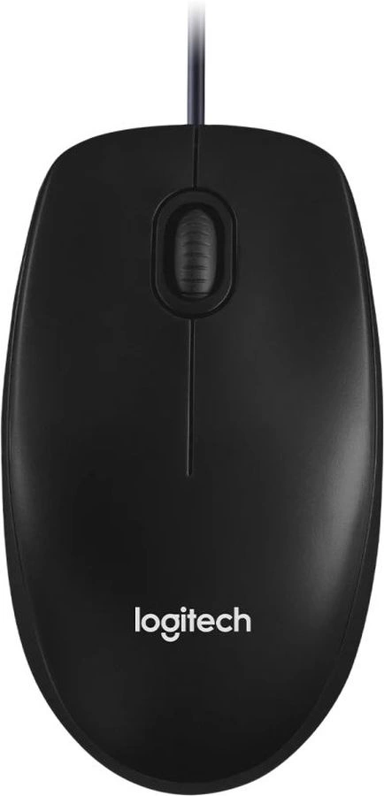 Мышь Logitech M100 черный оптическая 1000dpi USB 2but (910-006652)