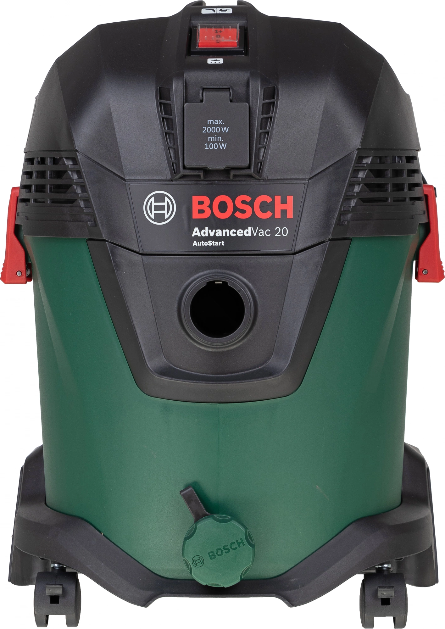 Строительный пылесос Bosch AdvancedVac20 1200Вт (уборка: сухая/влажная) зеленый