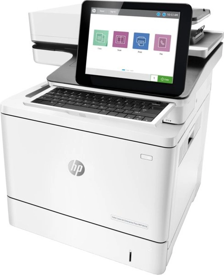 МФУ лазерный HP Color LaserJet Enterprise M578c (7ZU87A) A4 Duplex белый