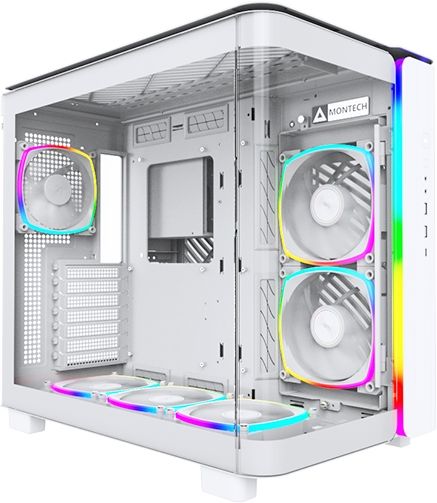 Корпус Montech King 95 Pro белый без БП ATX 7x120mm 2x140mm 2xUSB3.0 audio bott PSU