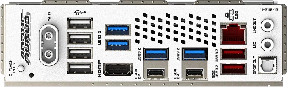 Материнская плата Gigabyte X870 AORUS ELITE WIFI7 ICE Socket AM5 AMD X870 4xDDR5 ATX AC`97 8ch(7.1) 2.5Gg RAID+HDMI