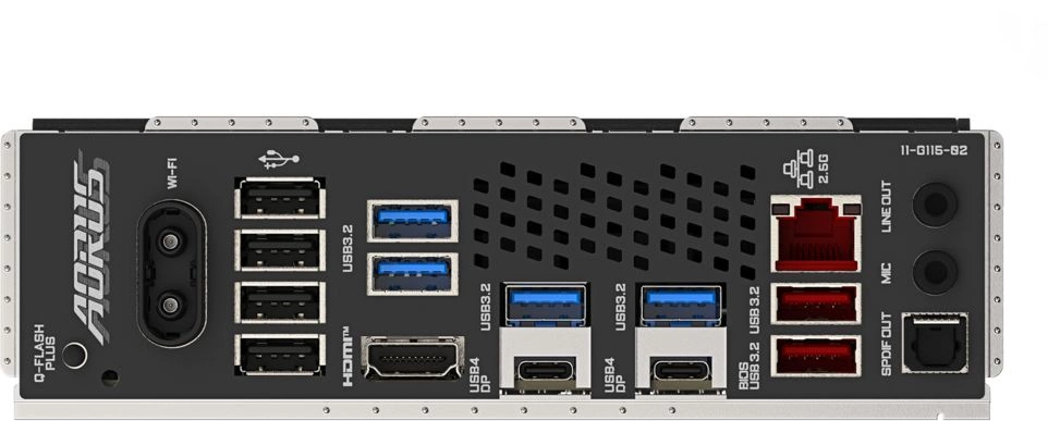 Материнская плата Gigabyte X870 AORUS ELITE WIFI7 Socket AM5 AMD X870 4xDDR5 ATX AC`97 8ch(7.1) 2.5Gg RAID+HDMI