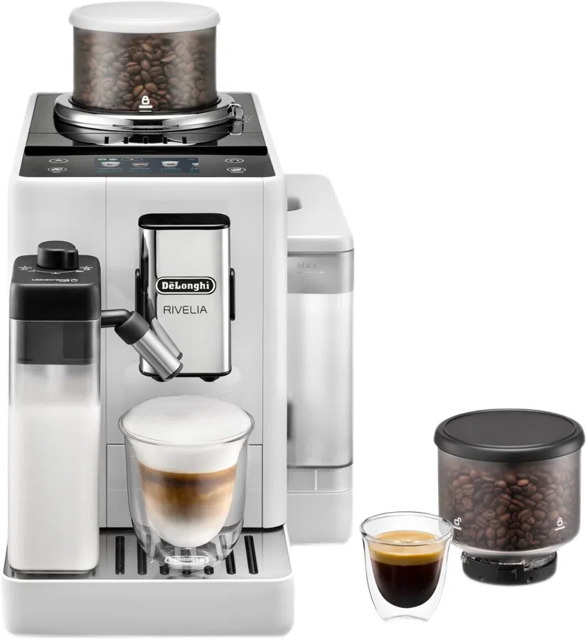 Кофемашина Delonghi EXAM440.55.W 1450Вт белый