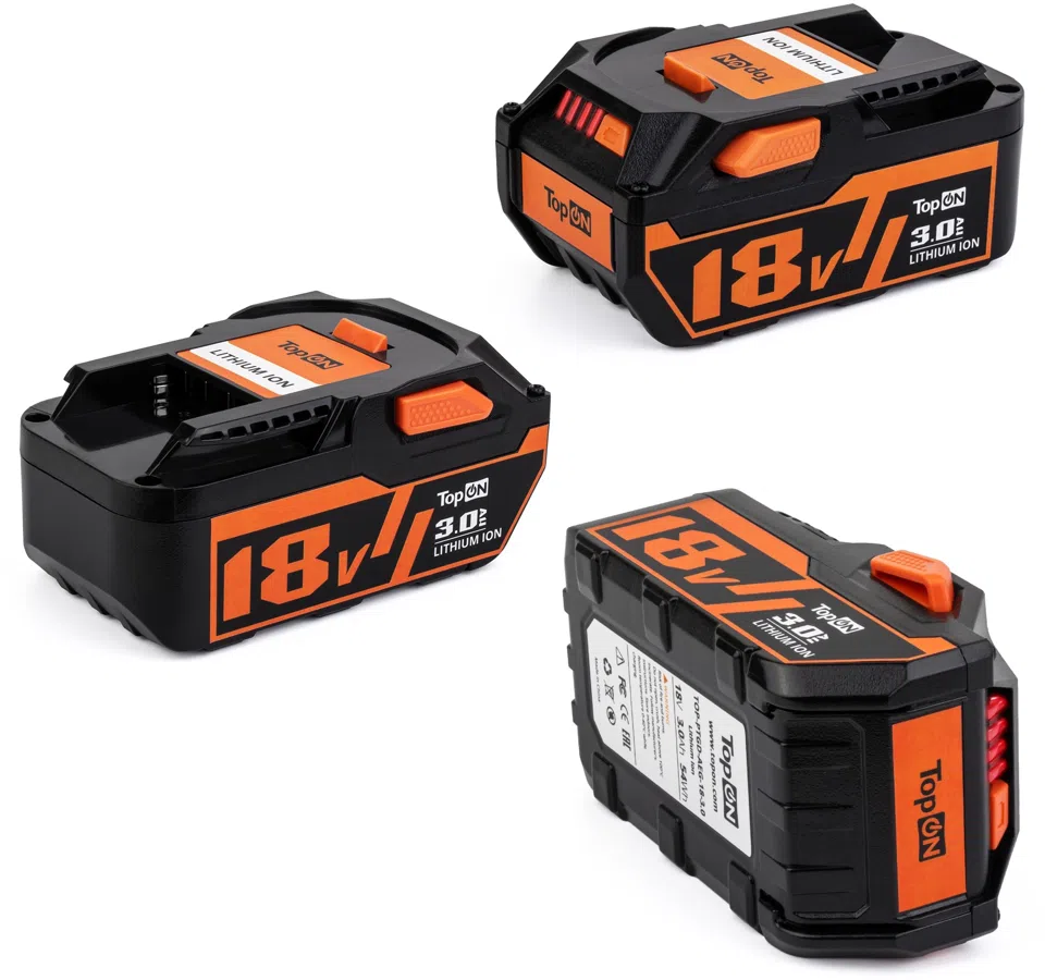 Батарея аккумуляторная TopON TOP-PTGD-AEG-18-3.0 18В 3Ач Li-Ion (103240)