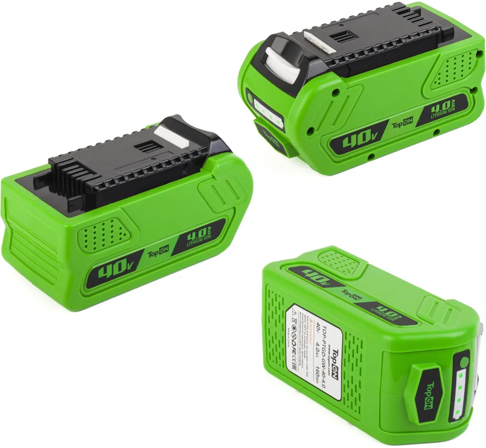Батарея аккумуляторная TopON TOP-PTGD-GW-40-4.0 40В 4Ач Li-Ion (103456)