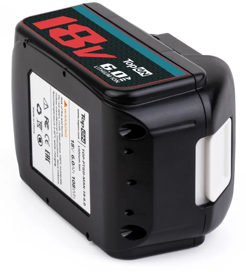 Батарея аккумуляторная TopON TOP-PTGD-MAK-18-6.0 18В 6Ач Li-Ion (103248)