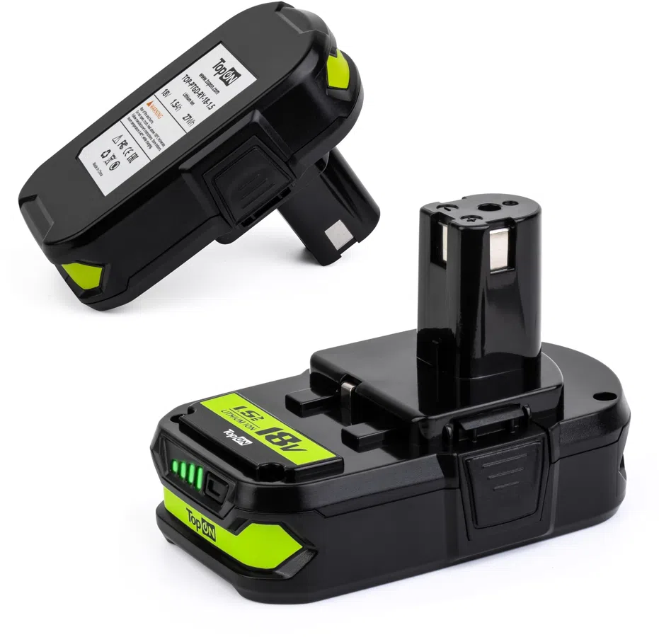 Батарея аккумуляторная TopON TOP-PTGD-RY-18-1.5 18В 1.5Ач Li-Ion (103244)
