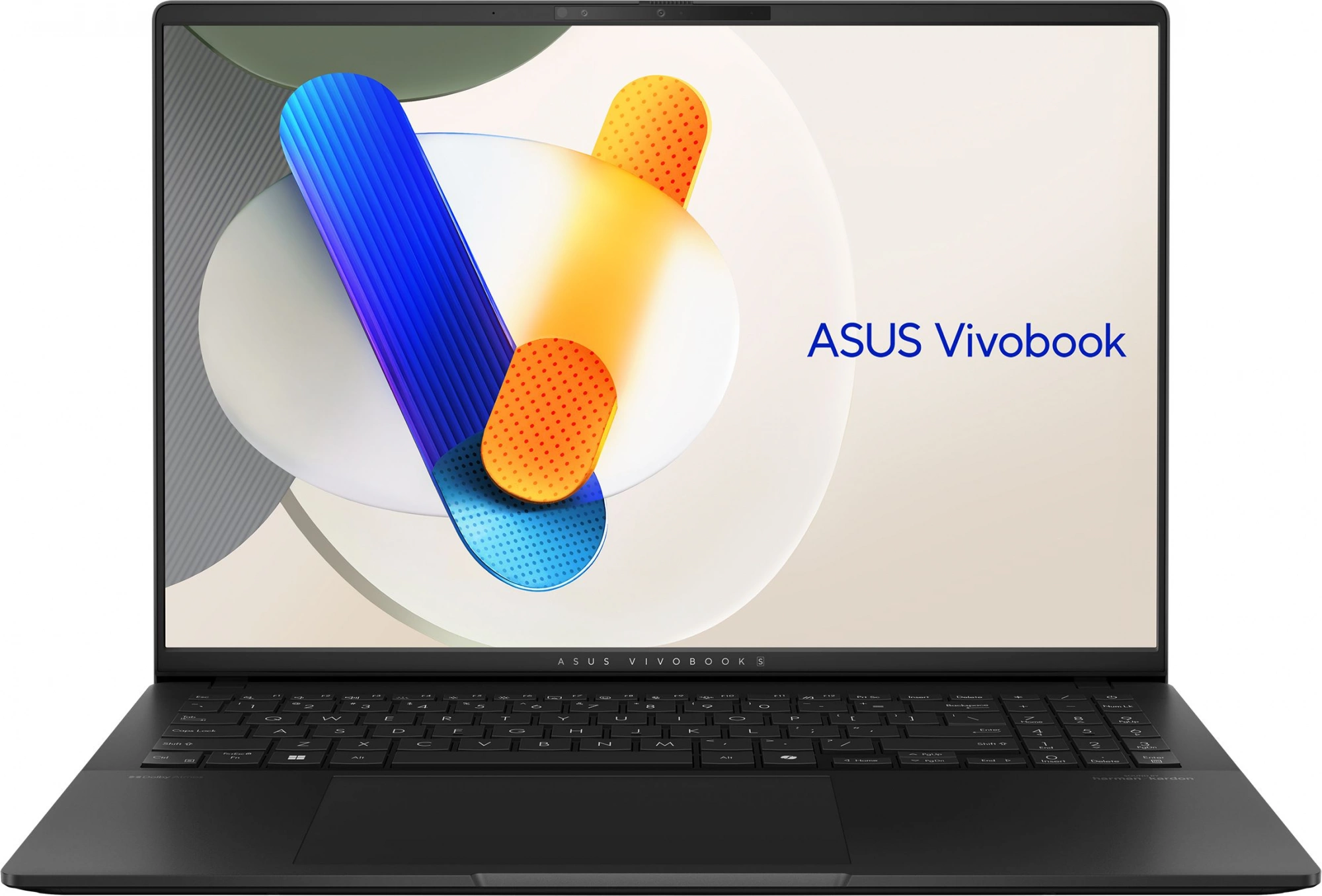 Ноутбук Asus Vivobook S 16 OLED M5606WA-MX047 Ryzen AI 9 365 24Gb SSD1Tb AMD Radeon 880M 16" OLED 3.2K (3200x2000) noOS black WiFi BT Cam (90NB14B2-M007J0)