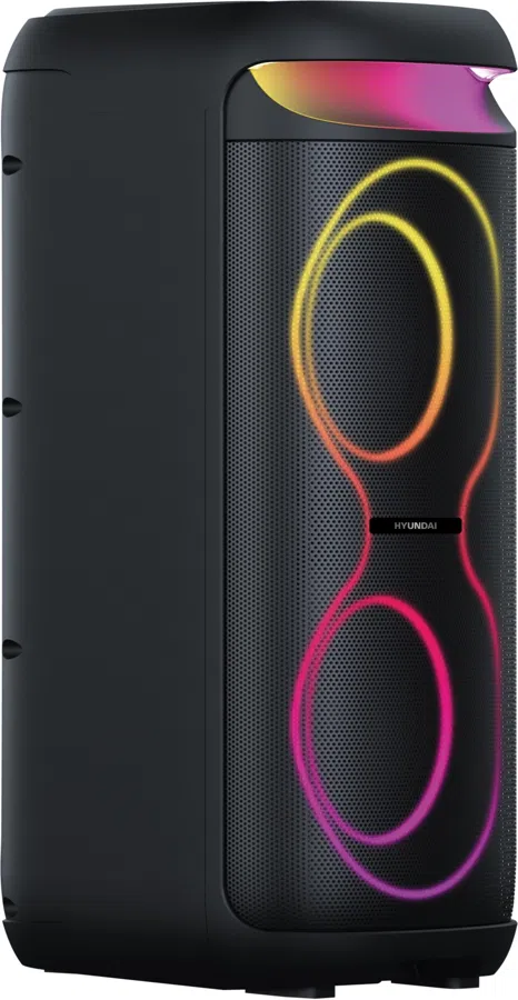 Минисистема Hyundai H-MC1237 черный 40Вт FM USB BT micro SD