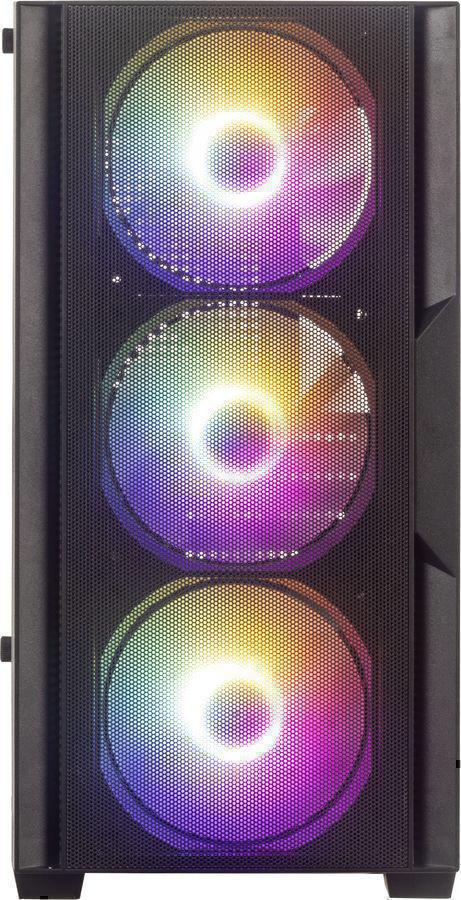 Корпус Accord ACC-ZCU1B черный без БП mATX 5x120mm 2xUSB3.0 1xUSB3.1 audio bott PSU
