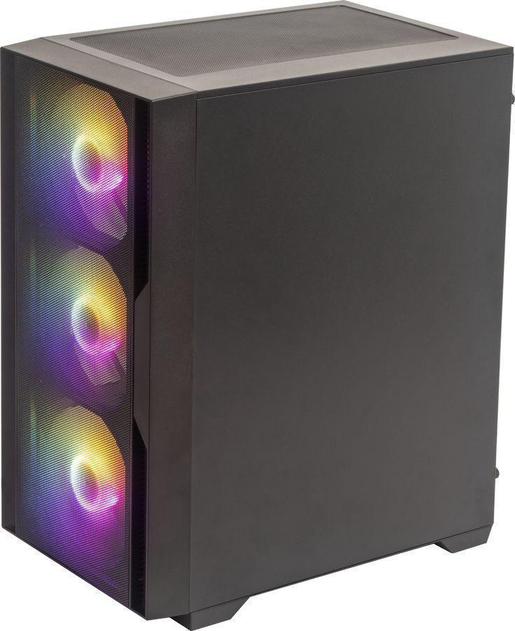 Корпус Accord ACC-ZCU1B черный без БП mATX 5x120mm 2xUSB3.0 1xUSB3.1 audio bott PSU