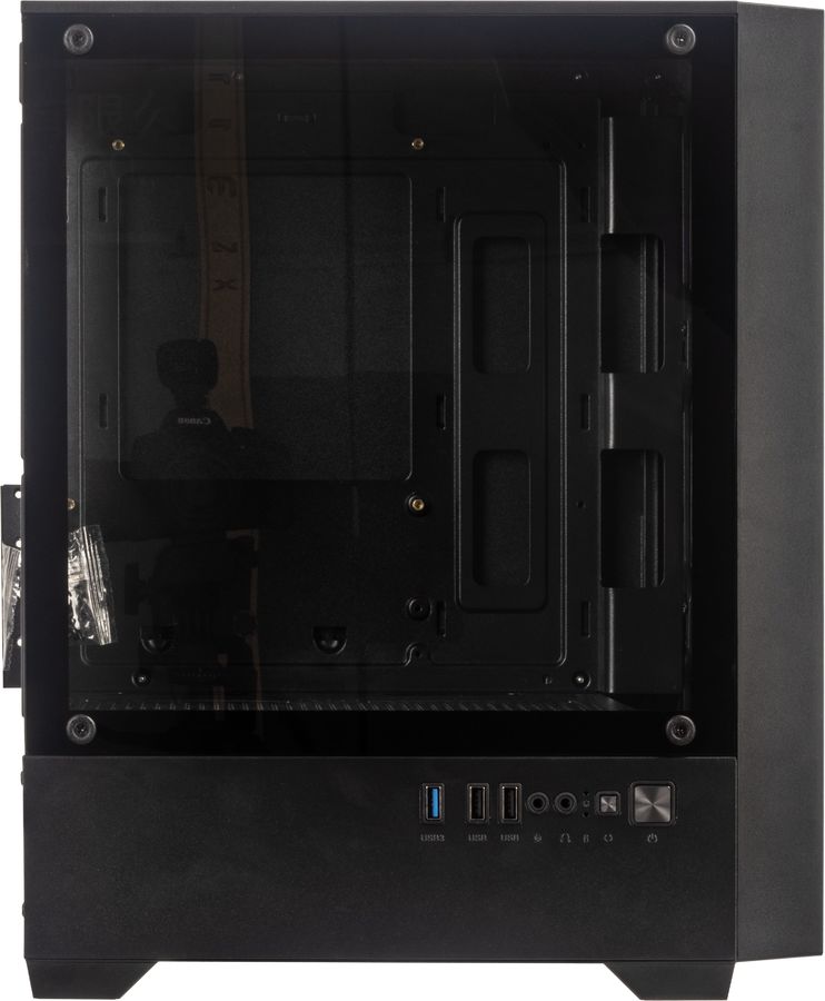 Корпус Accord ACC-ZCU1B черный без БП mATX 5x120mm 2xUSB3.0 1xUSB3.1 audio bott PSU