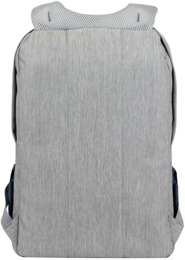 Рюкзак для ноутбука 17.3" Riva 7567 серый/темно-синий полиэстер (7567 GREY/DARK BLUE)