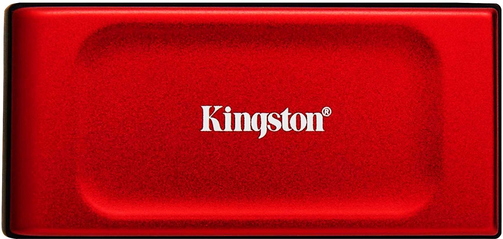 Накопитель SSD Kingston USB-C 2TB SXS1000R/2000G XS1000 1.8" красный