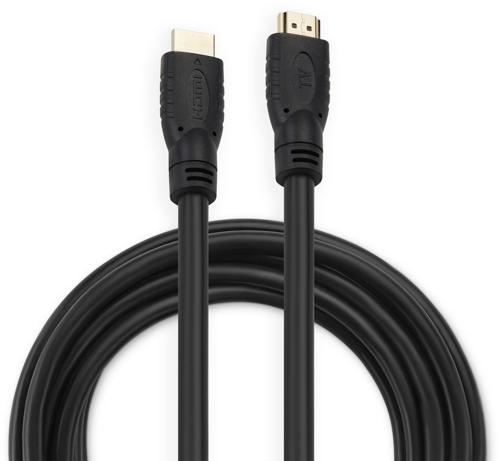 Кабель аудио-видео Buro BU-HDMI-v1.4-10M-FF HDMI (m)/HDMI (m) 10м. феррит.кольца позолоч.конт. черный